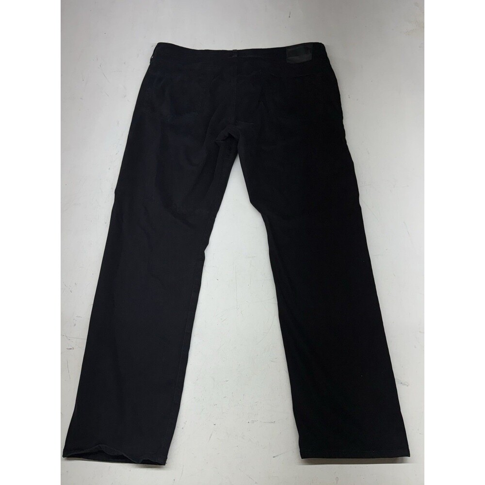 AG Adriano Goldschmied Chino Pants Mens 40x32 Black The Graduate Tailored Leg - Picture 9 of 9